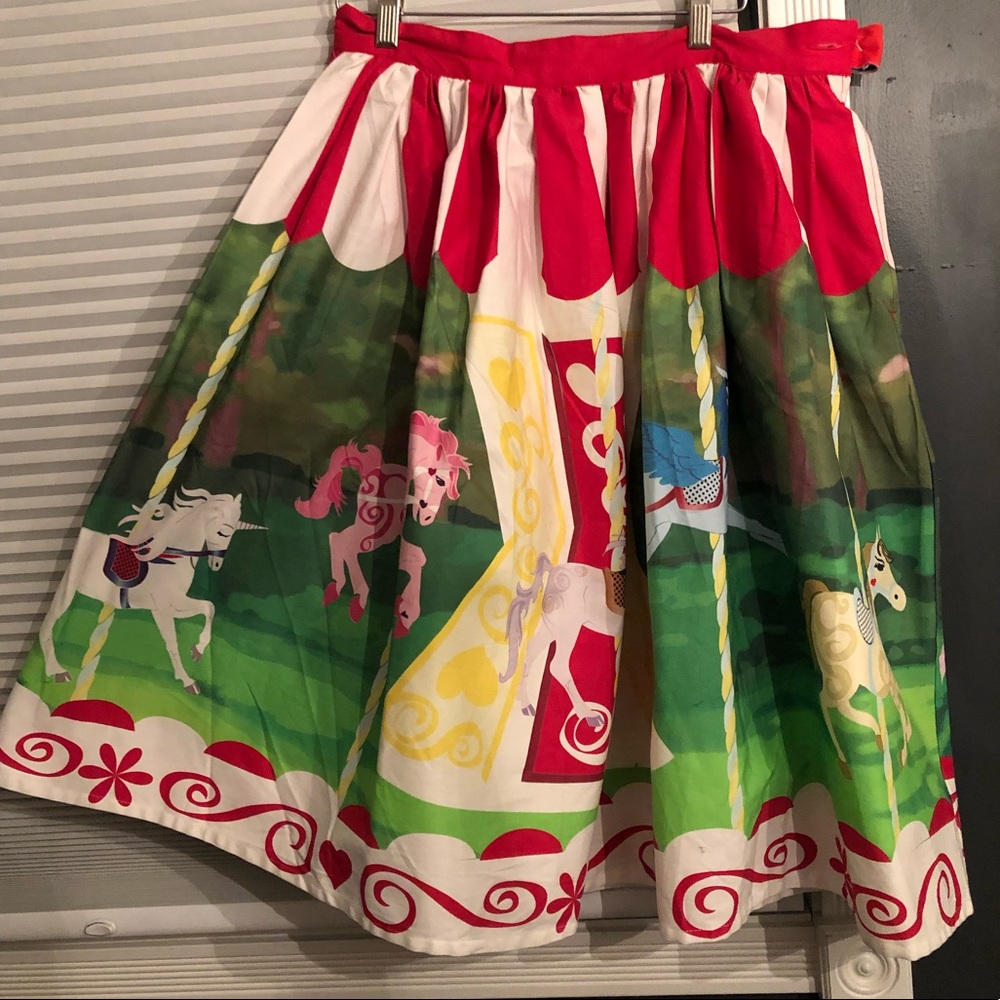 Unique Vintage Carousel Skirt
